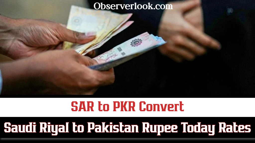 SAR to PKR Convert Saudi Riyal to Pakistan Rupee