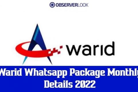 Warid Whatsapp Package Monthly Details 2022