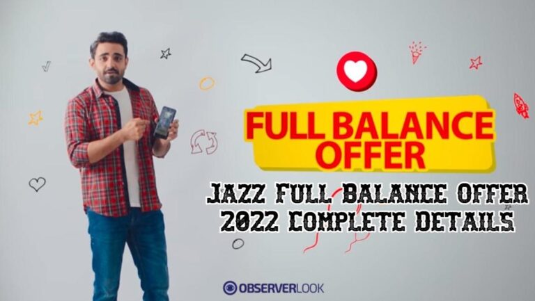 Jazz Full Balance Offer 2022 Complete Details