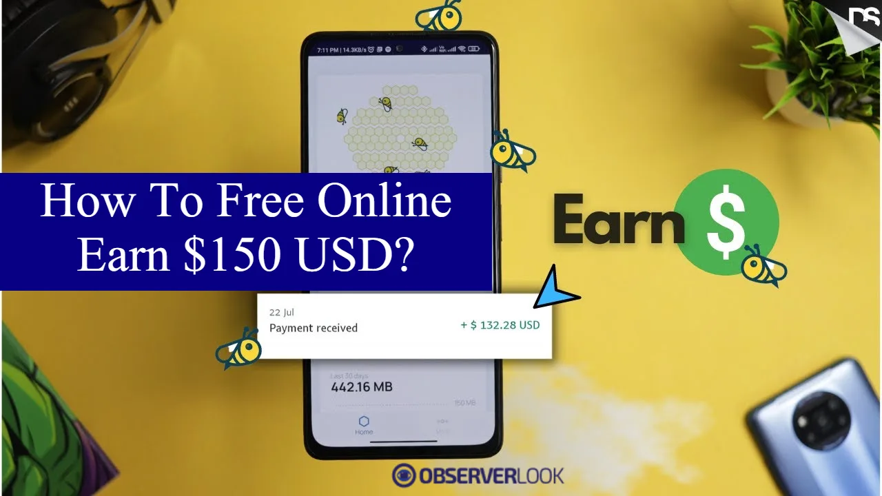 How To Free Online Earn $150 USD?