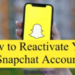How to Reactivate Your Snapchat Account