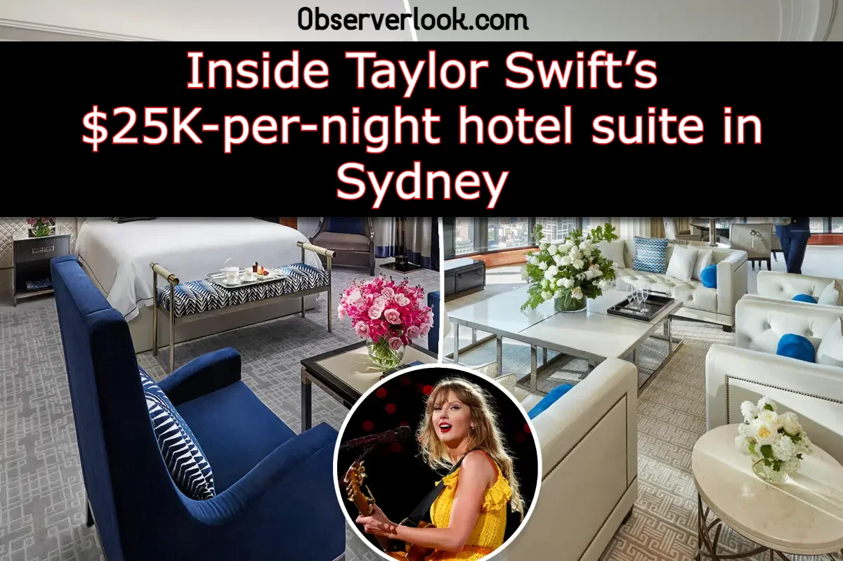 The $25K a night hotel room that Taylor Swift stayed in during her Eras Tour
